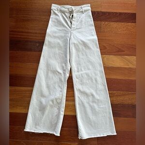 Zara High Waist Marine Straight Jeans - Size 2